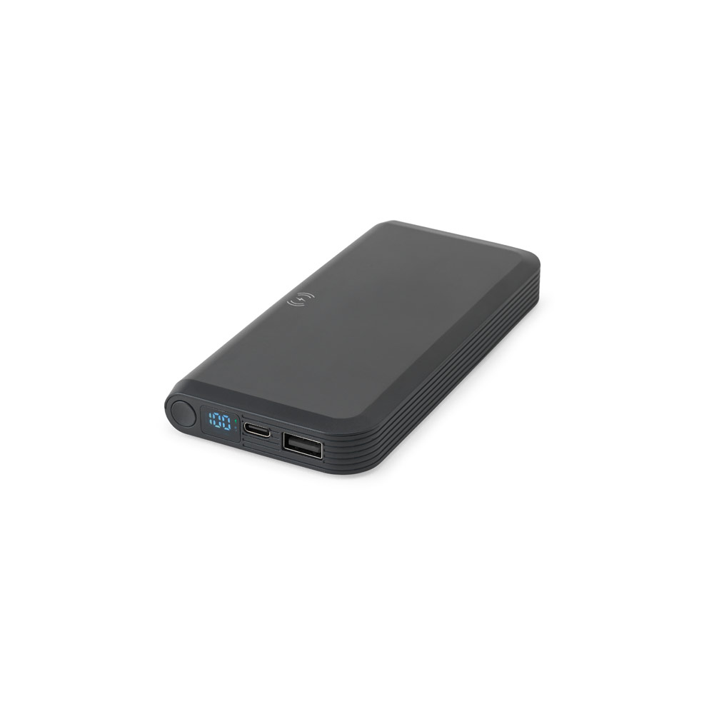 BECKER 10. Powerbanka 10 000 mAh z recyklovan�ho ABS (100  rABS) s 15W
