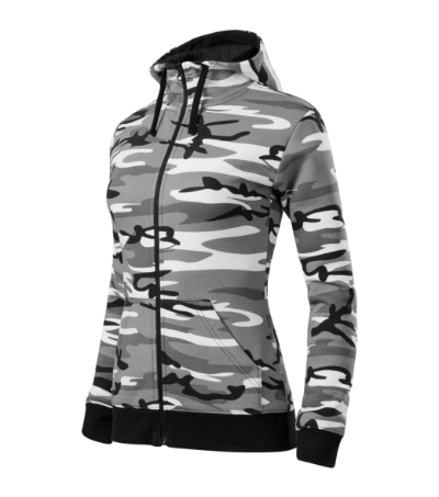 Mikina d�msk� Camo Zipper