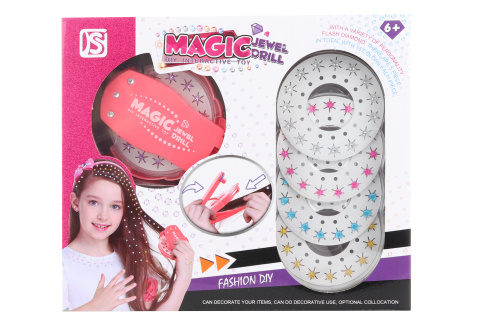 Sada kor�lk� do vlas� se strojkem