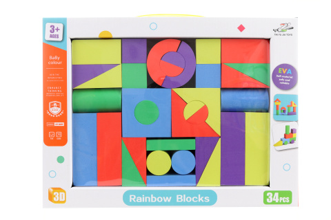 P�nov� kostky 34 ks