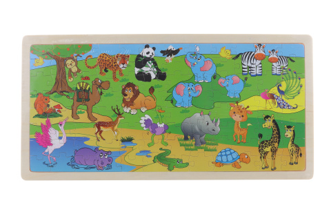 D�ev�n� puzzle safari 96 d�lk�