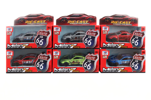 Auto kovov� sportovn� zp�tn� chod