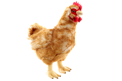 Ply� Slepice s vejcem 30 cm Eco-friendly