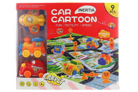 Sada koberec+aut��ka