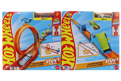Hot wheels Stunt tracks dr�ha s kaskad�rsk�mi prvky asst JHK76