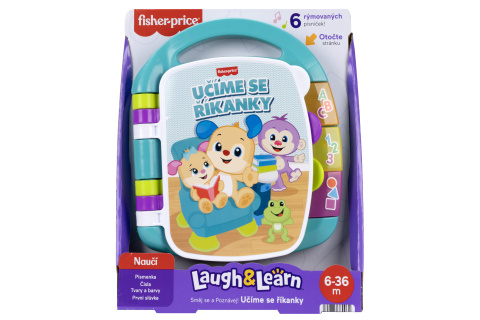 Fisher Price U��me se ��kanky CZ JMM55