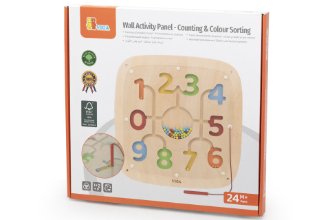 D�ev�n� n�st�nn� panel - po��t�n� a barvy