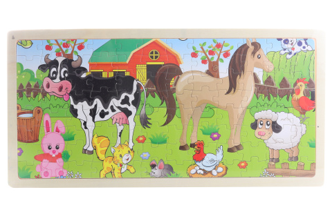 D�ev�n� puzzle se zv���tky