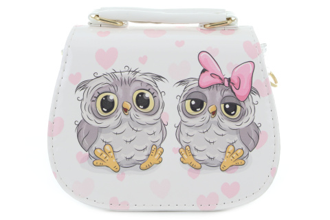 Kabelka b�l� sovi�ky