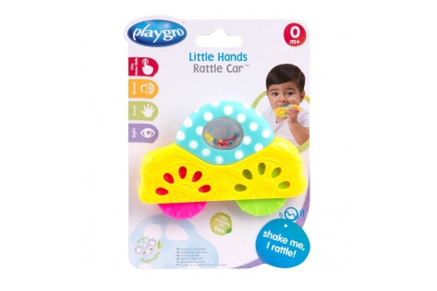 Playgro Moje prvn� chrast�tko aut��ko